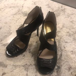 Michael Kors black stiletto heels